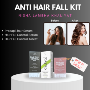 Khaliyat Hair fall Treatment kit